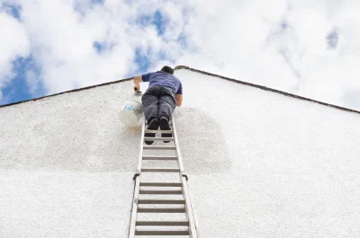 Peinture extérieure à Cahagnolles — façades et ravalement